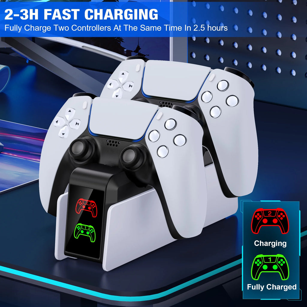 PS5 Controller Charging Station-Ps5 Controller Accessories