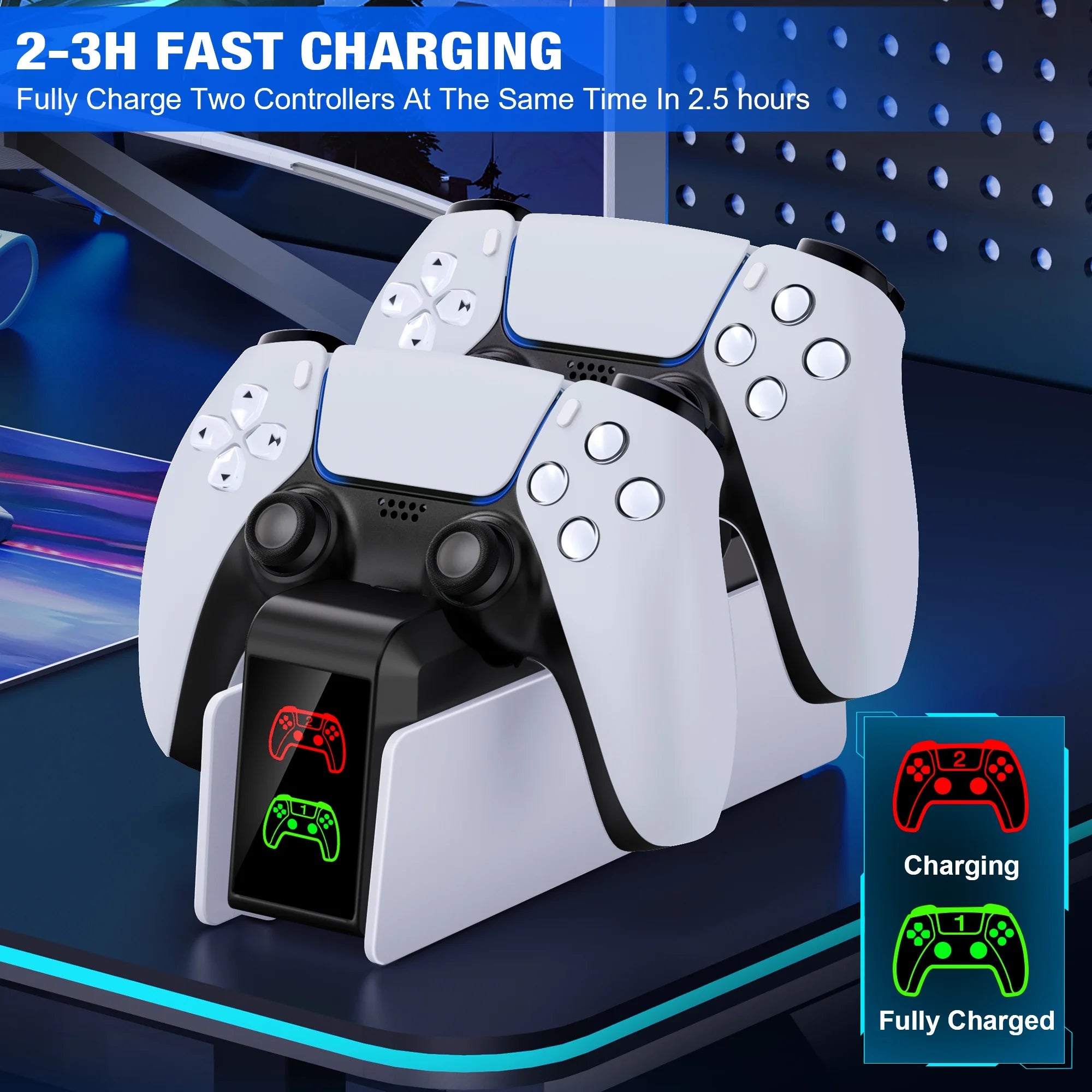 PS5 Controller Charging Station-Ps5 Controller Accessories